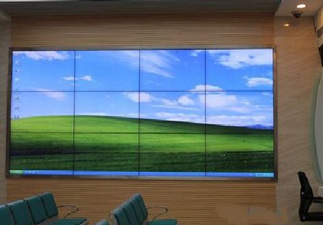 湖州液晶拼接屏的另类用法。